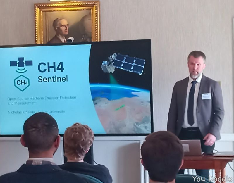 Presenting CH4 Sentinel at RSPSoc Wavelength, NPL London